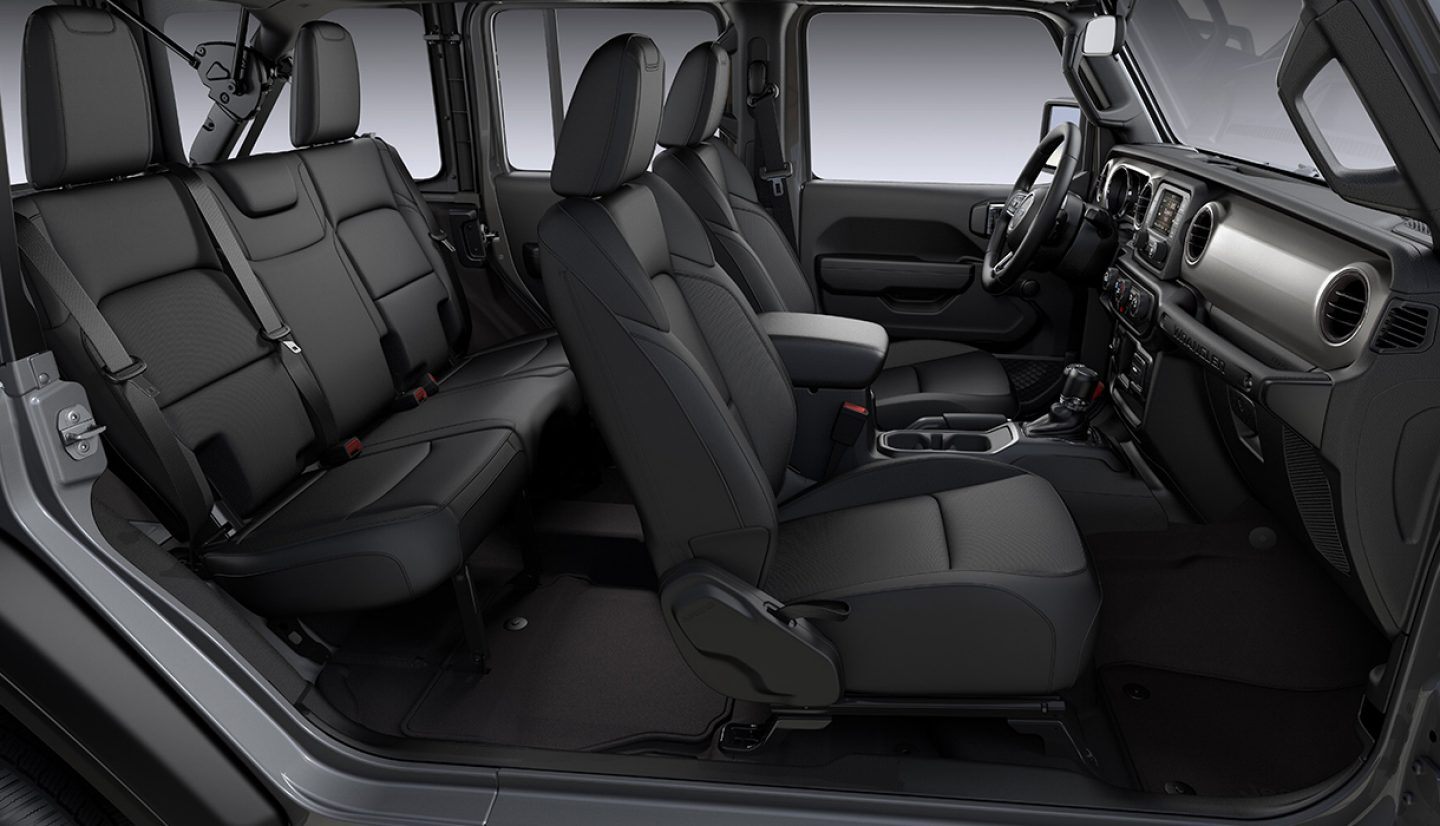 Jeep® Wrangler Interior - Available Heated Seats & More