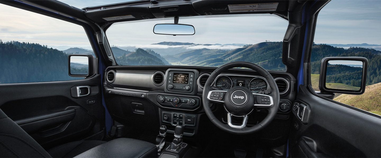The 2025 Jeep Wrangler Rubicon interior